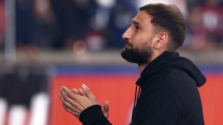 Gianluigi Donnarumma koos ervoor terug te keren naar het Parc des Princes